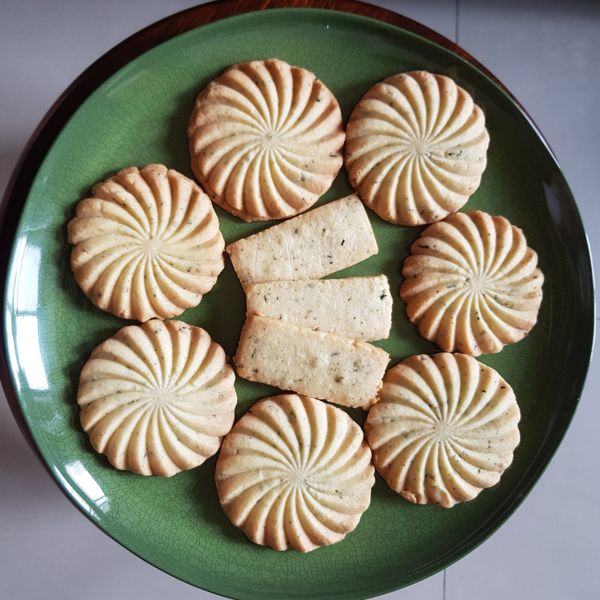 伯爵紅茶餅乾：Lana Huang 一起做