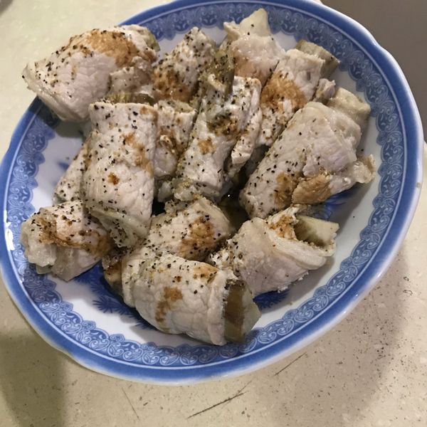 減肥料理-茄子肉片卷 : 喵媽一起做