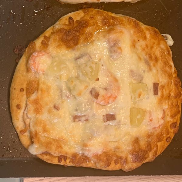 手工披薩餅皮：劉涖妤 一起做