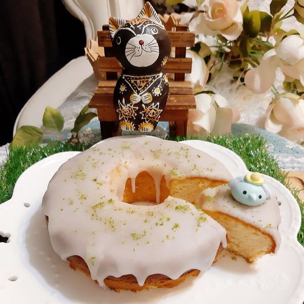 檸檬糖霜戚風蛋糕（6吋） : 甜甜一起做