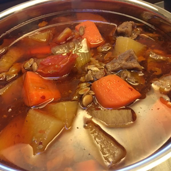 無水番茄牛肉鍋:羅小胖 一起做