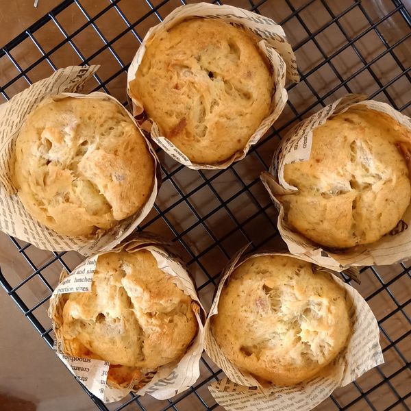 香蕉蛋糕：奎暄媽咪 一起做