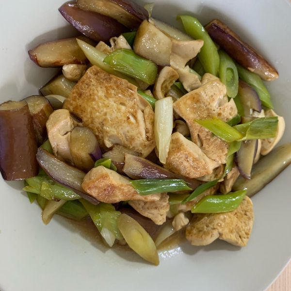 茄子豆腐煲 : Liao Yu-tung一起做