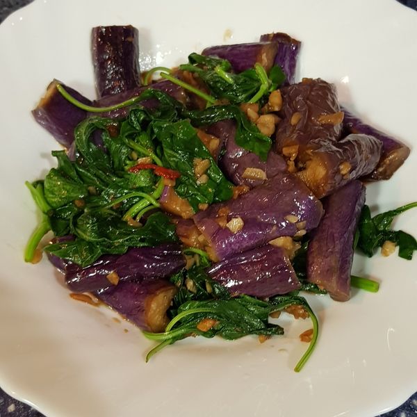 塔香茄子:nina 一起做