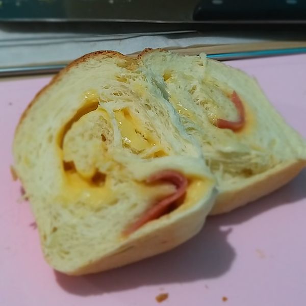 愛柴～優格起司火腿吐司：郭慈儀 一起做