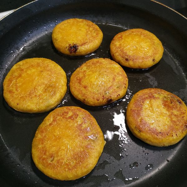 韓式南瓜糖餅：Jocelyn9901 一起做