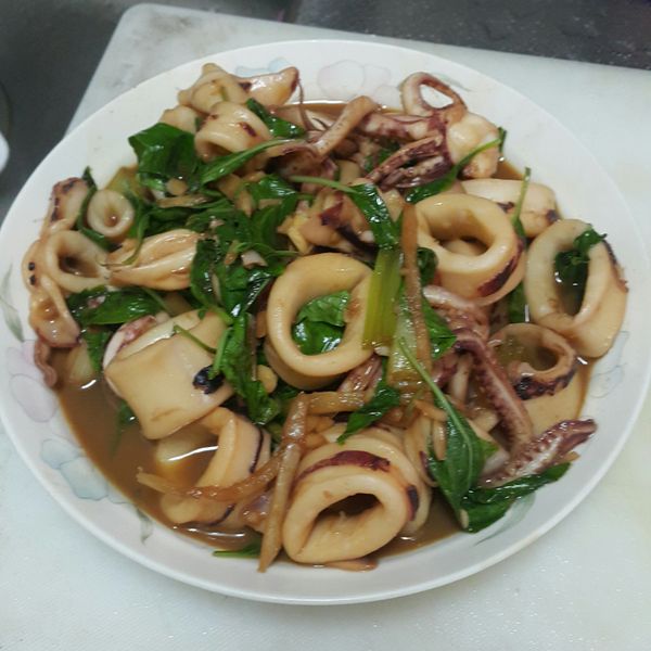 十分鐘快速料理-三杯小卷 : 蔡旻樺一起做