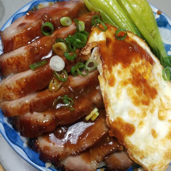 黯然銷魂蜜汁叉燒飯(氣炸鍋)：張淑雅 一起做