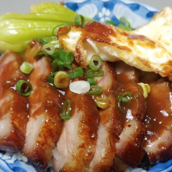 黯然銷魂蜜汁叉燒飯(氣炸鍋)：張淑雅 一起做