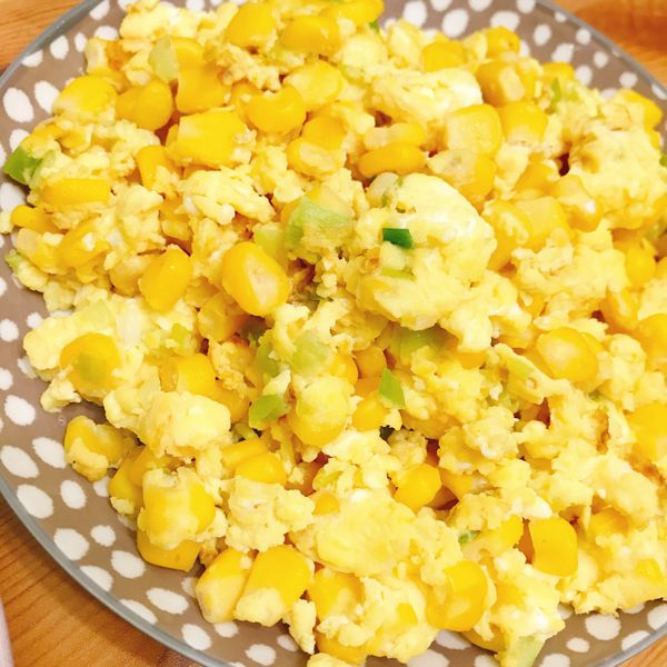 ♥我的手作料理♥進階版玉米炒蛋 : 湯湯一起做