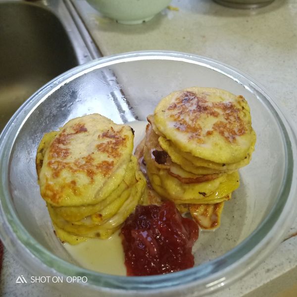 【🍌+🥚】香蕉鬆餅🥞寶寶、高齡食譜 : Www一起做