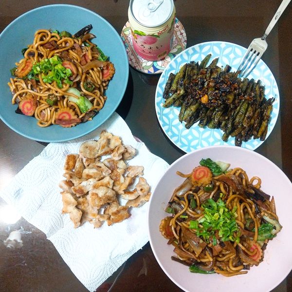 👩‍🍳日式炒烏龍麵 : Pei Min Wu一起做