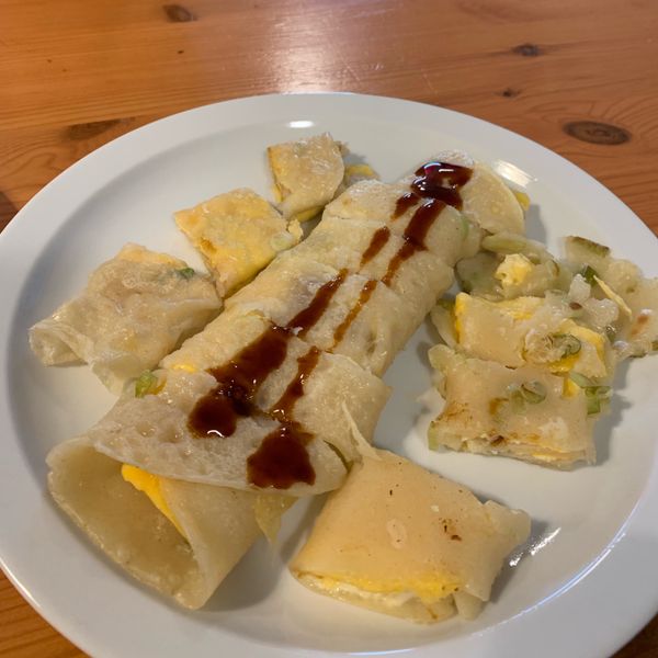 古早味粉漿蛋餅 : April Hung一起做