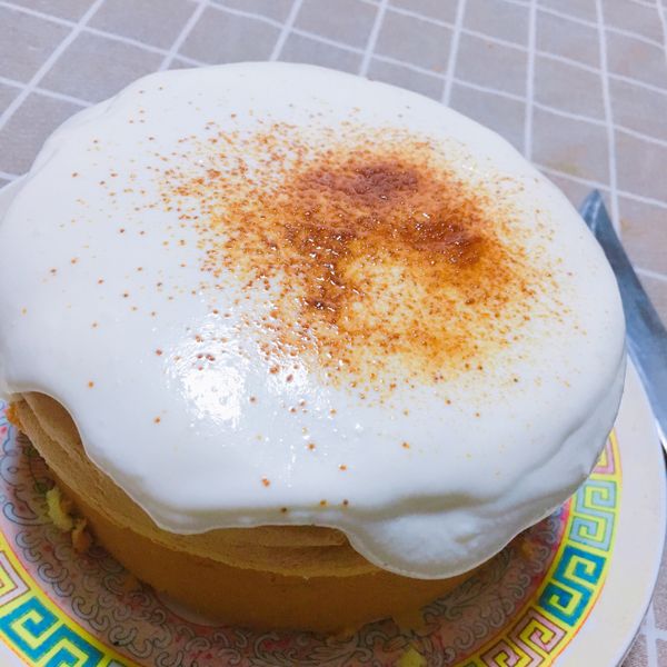 白巧克力芋泥蛋糕🍰（白色情人節） : Amy Lee一起做