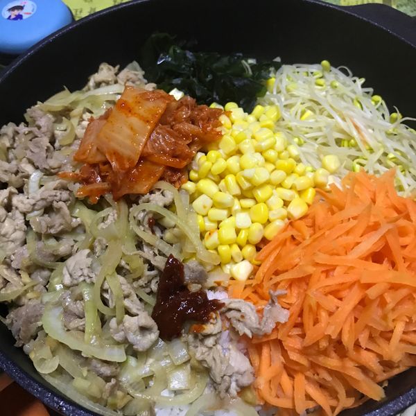 韓式拌飯【福壽純芝麻油玩料理】 : 蘇妃虹一起做