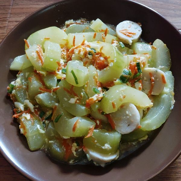 貢丸大黃瓜鑲蛋 : 趙芳君一起做