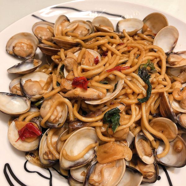 三杯蛤蜊炒麵～15分鐘快速上桌：邵萱 一起做