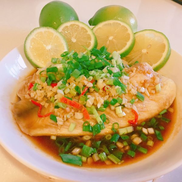 清蒸檸檬魚【15分鐘快速上菜】 : Ruuuj一起做