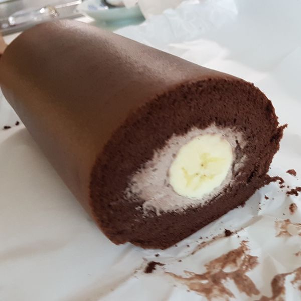 可可雙重奏蛋糕捲 : Ching ju一起做