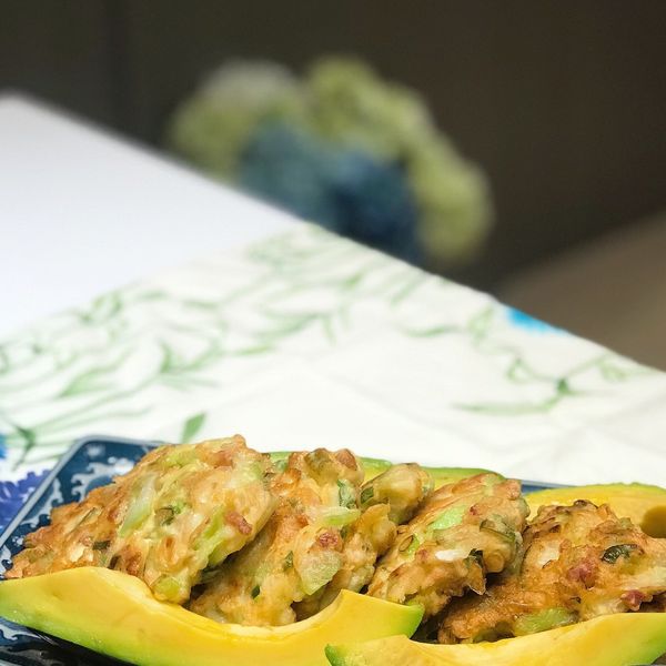 瓠瓜煎餅：Charlotte 一起做