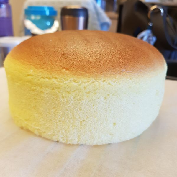 百香果棉花蛋糕 6吋、水浴烤 : Lana Huang一起做