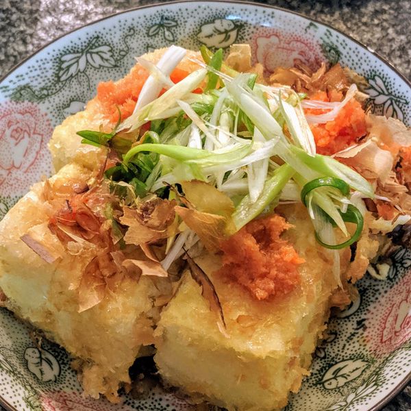 👩‍🍳日式揚出炸豆腐 : Dominic Lo一起做