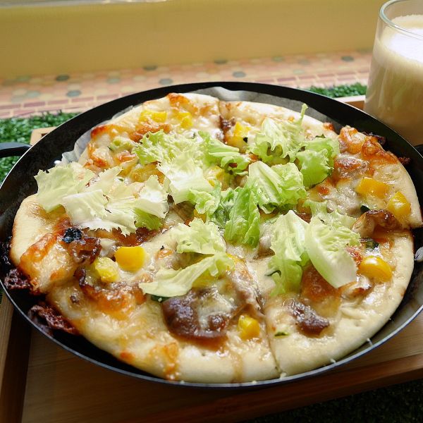 在家做披薩(附Pizza麵團做法) : Elaine Chang一起做