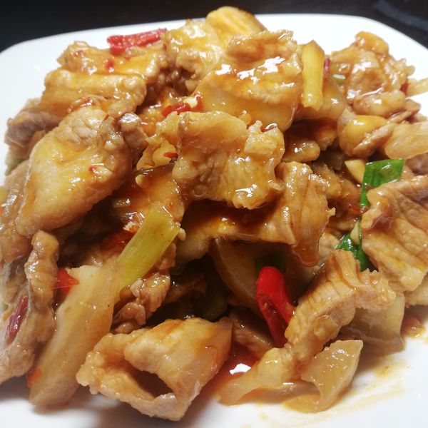 辣炒松阪豬：Vivian Wang 一起做