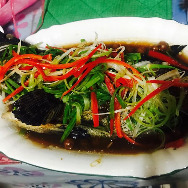 清蒸石斑魚：錡錡 一起做