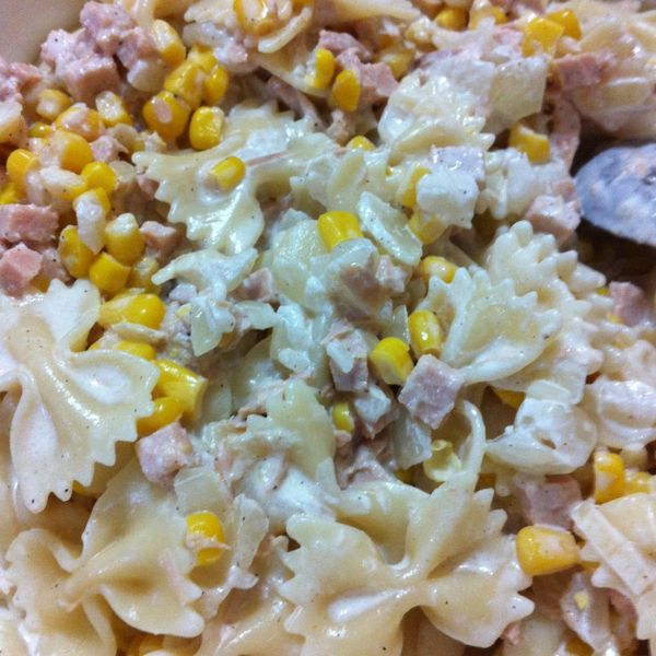 許效有約~icook 鮪魚蝴蝶麵沙拉!：Nichole Tang 一起做