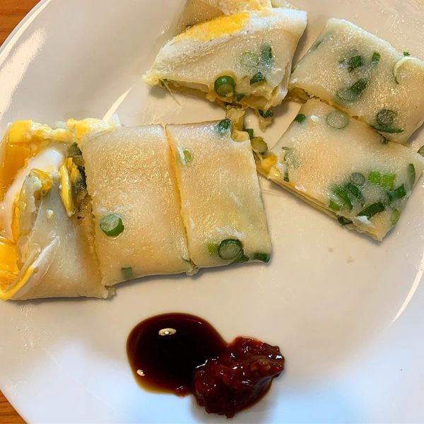 古早味粉漿蛋餅 : April Hung一起做