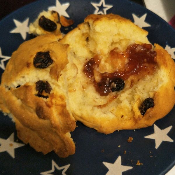 葡萄乾司康：Peggy Tseng 一起做