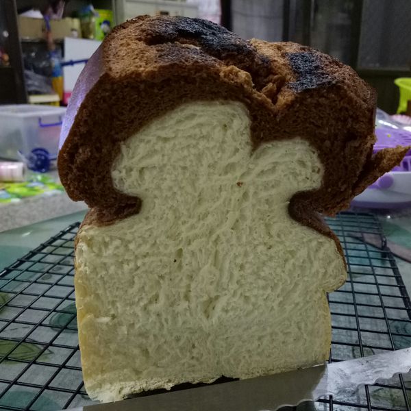 蛋糕吐司(巧克力蛋糕&白吐司)-優雅冬季 : 小玉一起做