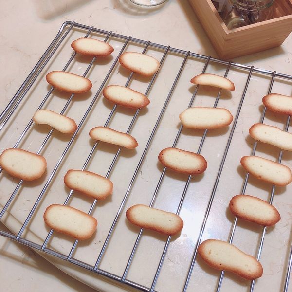 法式貓舌頭餅乾, Easy : CANG一起做