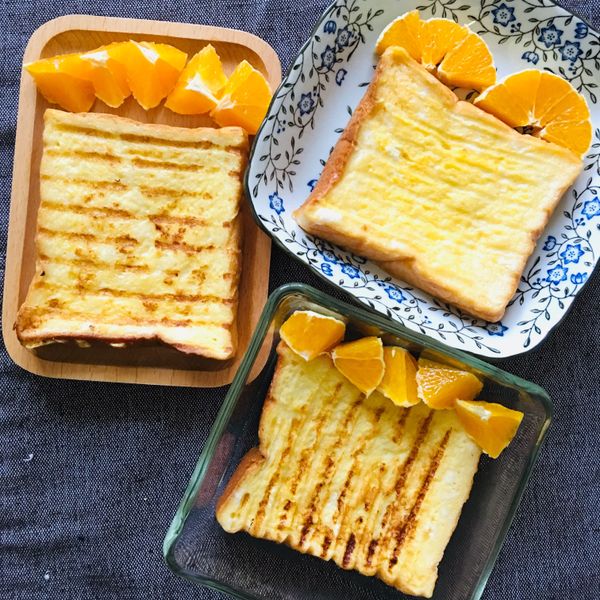 法式吐司🍞⋯⋯清冰箱的下午茶 : 廖小婕一起做