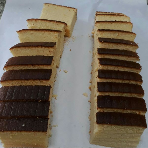 原味蜂蜜蛋糕(木框、分蛋法):Yu Chun Feng 一起做