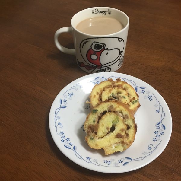 䓤花肉鬆蛋糕捲 : Beryl Wu一起做