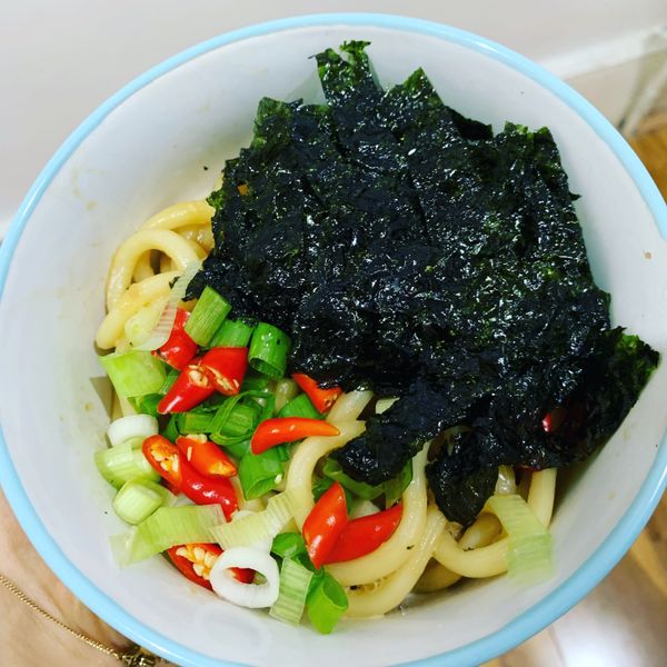 五分鐘搞定烏冬拌麵 : Laney Hung一起做