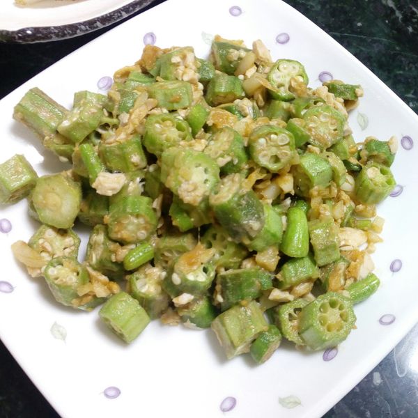 金沙星星秋葵*鹹香下飯：Paula Tsai 一起做