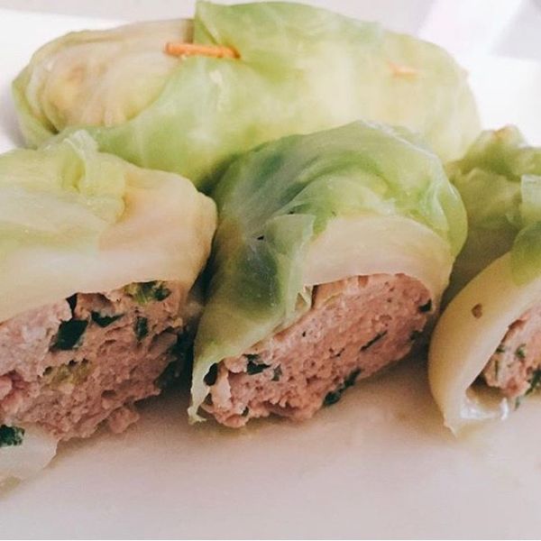 日式高麗菜卷 : 梓葳一起做