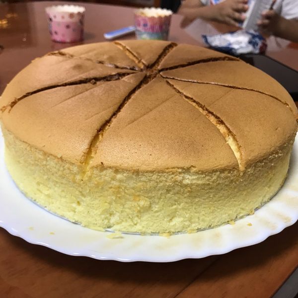 原味戚風蛋糕(8吋) : 小玉一起做