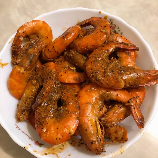 檸檬胡椒蝦🦐【5分鐘下酒菜】 : 黃小安一起做