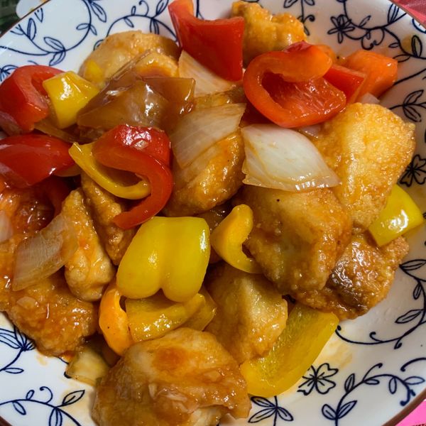 糖醋魚片:Mandy Chen 一起做