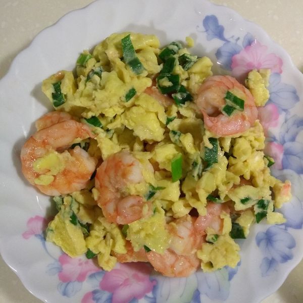 蝦仁炒蛋 : 廚房老白的食研記一起做