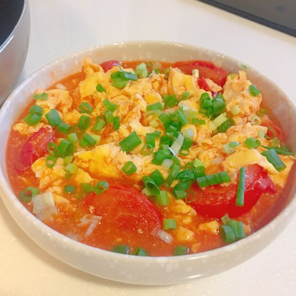 蕃茄炒嫩蛋-口感滑順軟嫩 : Ruuuj一起做