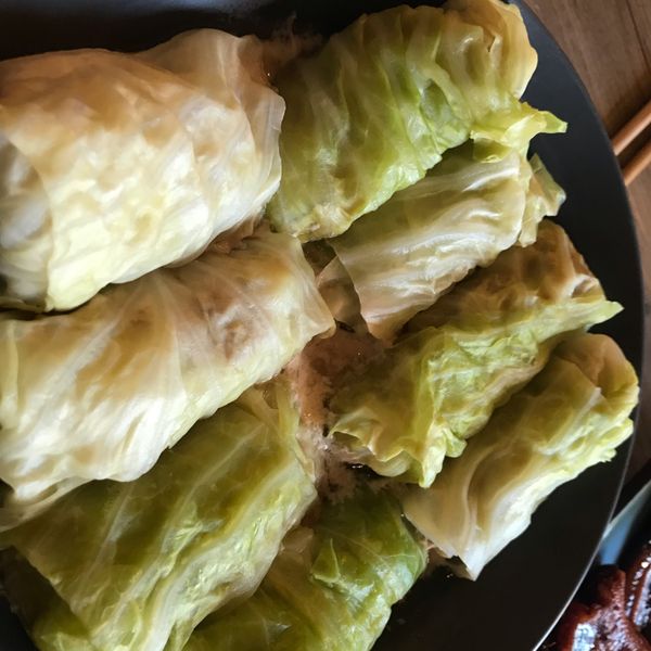 日式高麗菜卷 : Peggy一起做