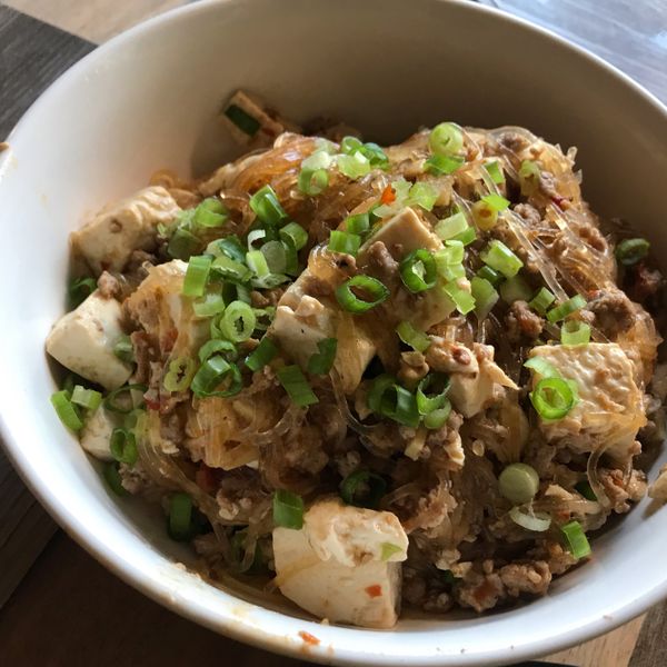麻婆粉絲豆腐 : Peggy一起做