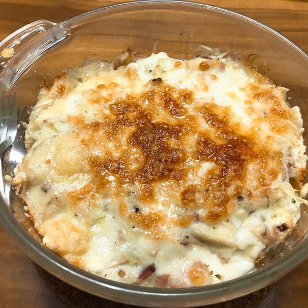 奶香蕈菇醬焗烤吐司【好菇道營養料理】：Helen 一起做