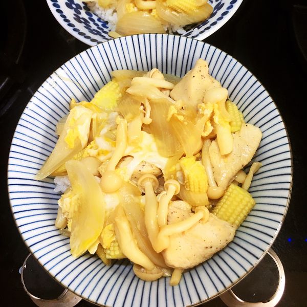 親子丼 : Nina Liang一起做