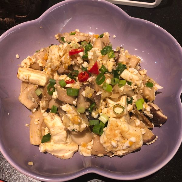 金沙豆腐 : Claire一起做